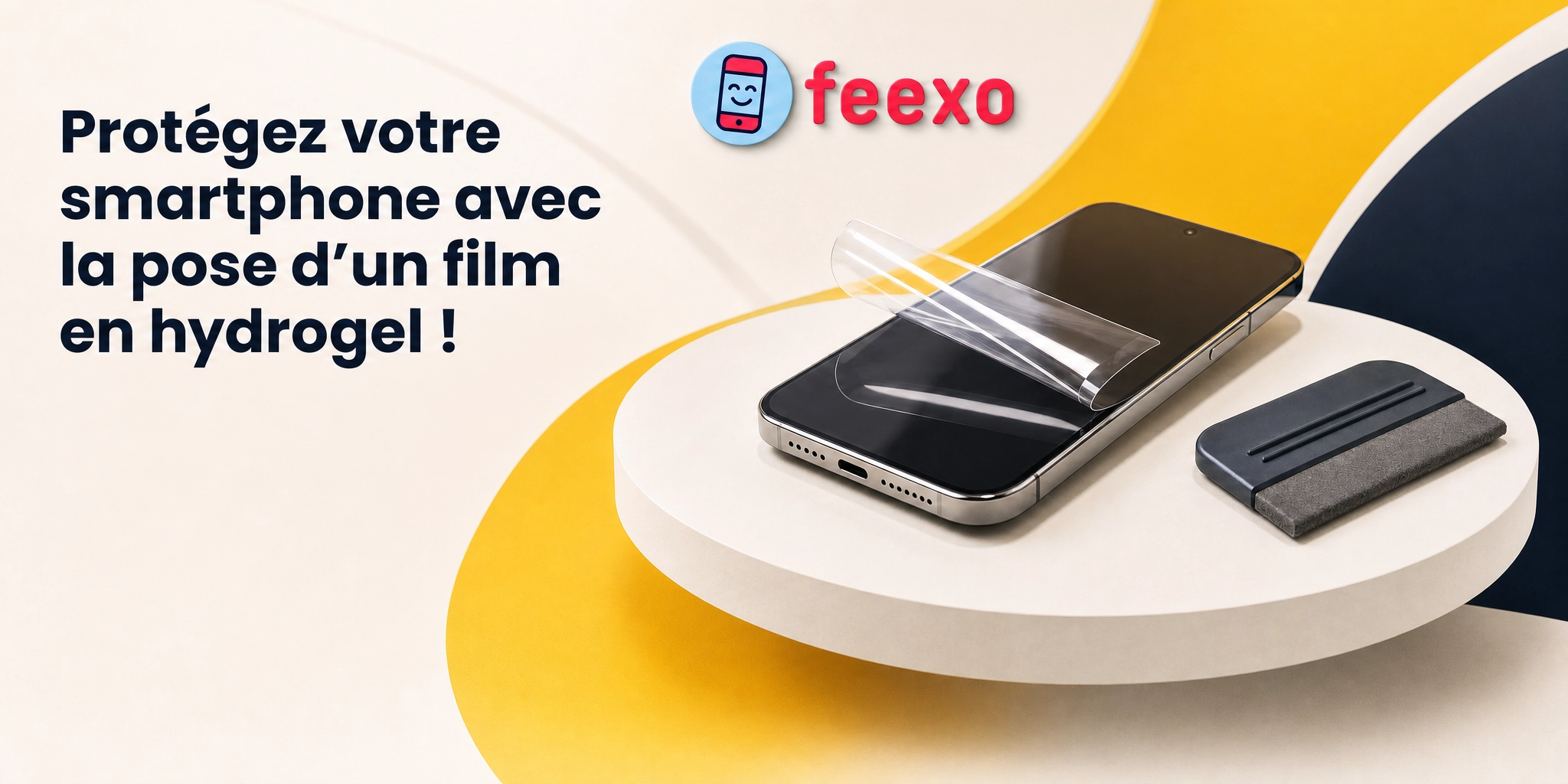 Protégez votre smartphone avec la pose d'un film en hydrogel !